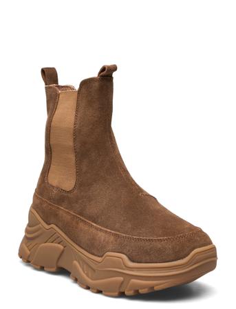 Boot Shoes Chelsea Boots Brun Sofie Schnoor