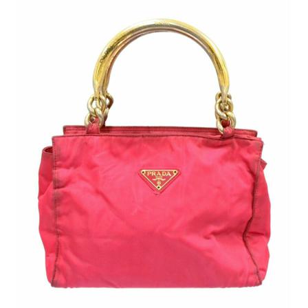 Prada Vintage, Pre-owned Handbag Roze, Dames, Maat:ONE Size,synthetisch
