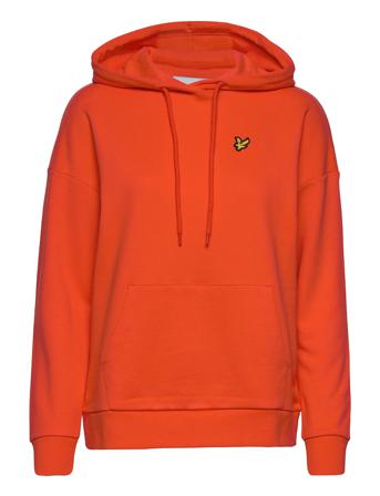 Over D Hoodie Orange Lyle & Scott