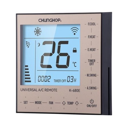 Universalfjernkontroll for klimaanlegg