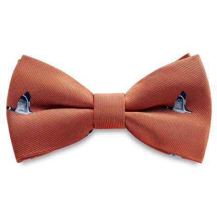 Zoikos | Red Goose Pre-Tied Bow Tie for Men - Pre-tied bow ties