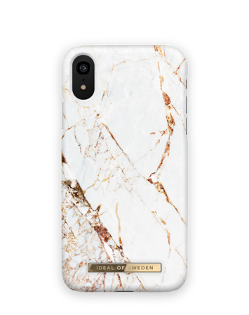 Unisex deksel, iPhone XR Carrara Gold, iDeal of Sweden