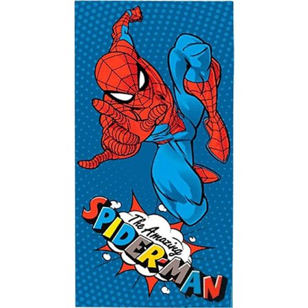 Spiderman badehåndkle, strandhåndkle 70x140 cm, Fantastisk