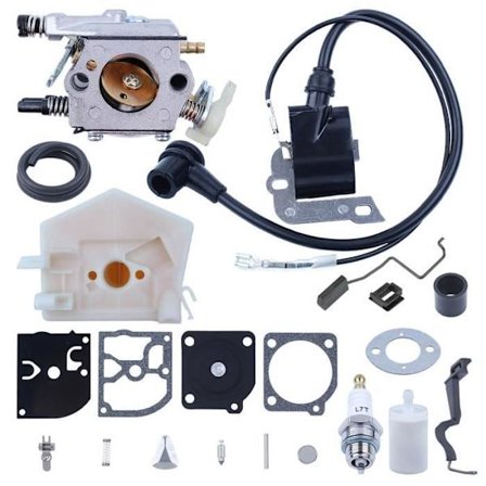 Kaasuttimen sytytyspuolan ilmansuodatin, joka on yhteensopiva Husqvarna 55 51 kaasuläpän rikastinsarjan kanssa