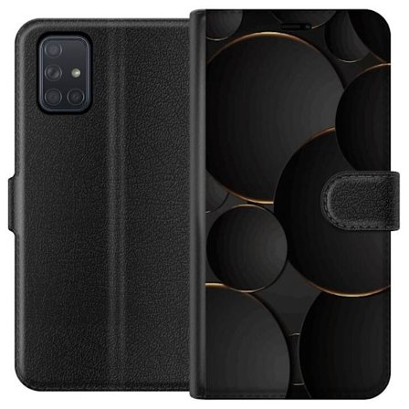 Plånboksfodral till Samsung Galaxy A71 med Lyxig Cirklar