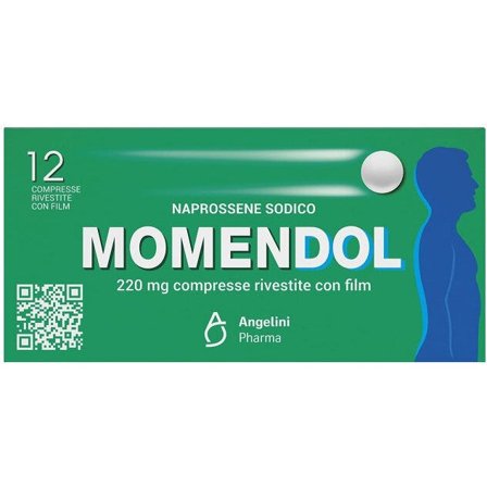 Momendol 12 Compresse Rivestite 220mg