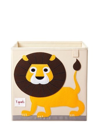 3 Sprouts Storage Box - Multi/patterned - 33CM X 33CM X 33CM