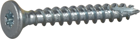 ESSVE 123157 Träskruv 4,5 mm Ø, TX20, helgängad, försänkt, FZB 30 mm, 200-pack, Infästning