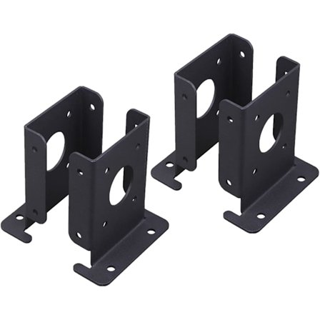 Heavy Duty Stolpeanker - Stabil Støtte Pergola - Postkassebeslag, 4