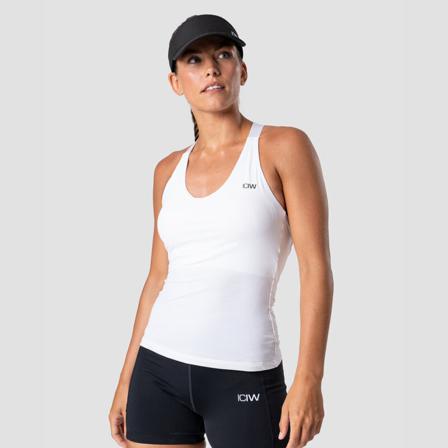 ICANIWILL SMASH PADEL 2IN1 TANK TOP WHIT finns hos Racqet