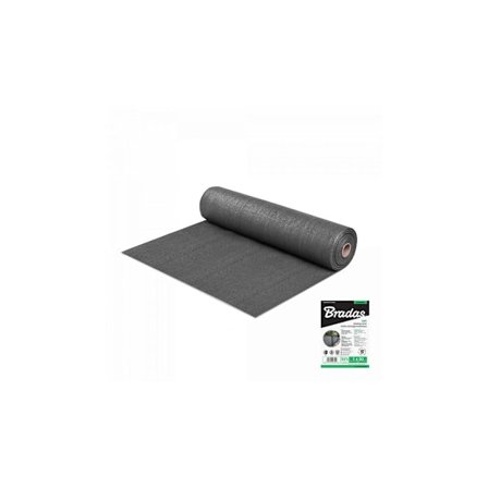 Skygge - afdækningsnet, 55%, 1x10m - grå