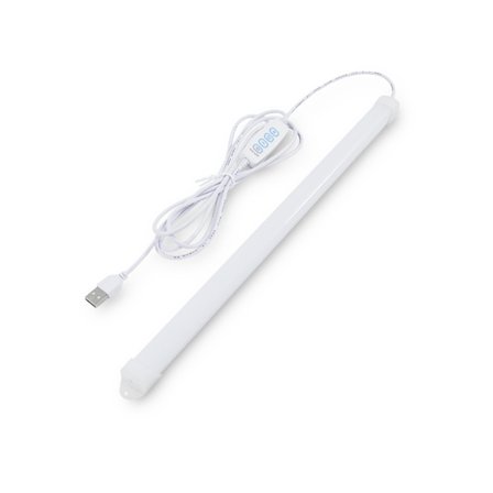 3 Valotilatoimintaa Pöytävalaisin, Kaappivalaistus, Kaapin Alla Valaistus, USB Valopalkki, Himmennettävä Valonauha (37cm)