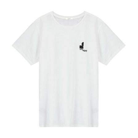 Isabel Marant T-Shirts , Wit , Heren , Maat: L