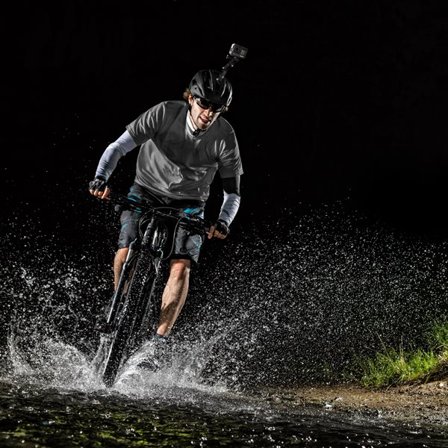 GoPro hjälmmonteringstillbehör för GoPro, DJI, Insta360, SJCam, Eken sportkameror