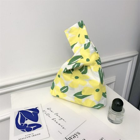 Knot Handtagsväska GUL