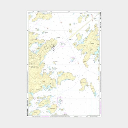 Carta especial Hydrographica 622-21 Fyrudden, A2 sin plegar (plano)