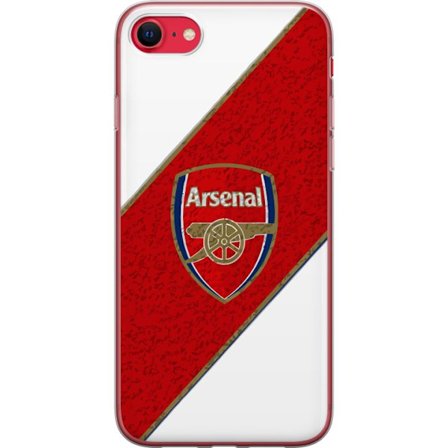 Kompatibelt Mobilskal till Apple Apple iPhone SE (2020) Moschino Toy teddybjörn med enkel tecknad design, brun björn med vit tröja och tydlig logot