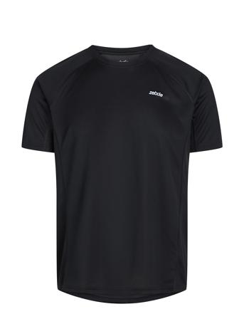 Men Sports T-Shirt/Chest Print Sport T-Kortærmet Skjorte Black ZEBDIA