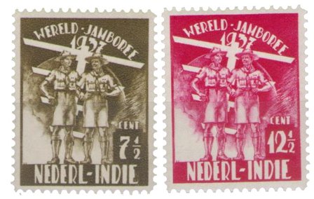 Hollandsk Ostindien 1937 - NVPH 226-227 - Postfrisk