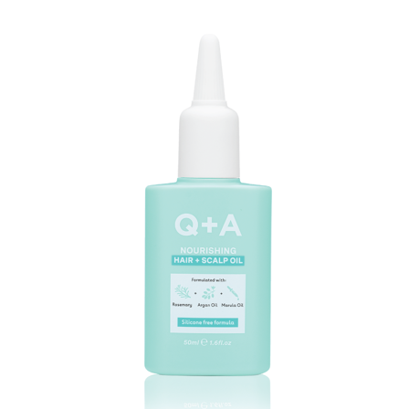 Q+A Nourishing Hair + Scalp Oil, 50 ml