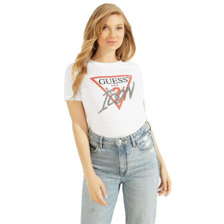 Shirts Guess Cn Icon Tee Vit 158 - 162 Cm/xs