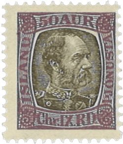 Island 1902 - Tjenestemærke AFA 23 - Postfrisk