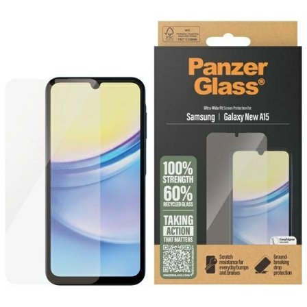 PanzerGlass Näytön suojaus Ultra-Wide Fit karkaistu lasi Samsung Galaxy A16 / A16 5G -puhelimelle