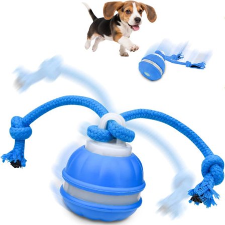 Interaktiv Hundebold – Elektrisk Hundelegetøj med Lyd, Smart Spillebold til Små Hunde og Hvalpe