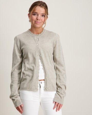 Sofie Schnoor Cardigan Beige Pulls Fille - Kids Brand Store