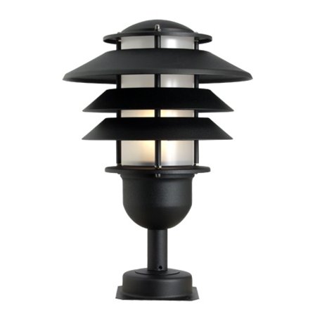 Westal Alefors Fotlykt 330 x 260 mm, sandblåst Svart, Belysning