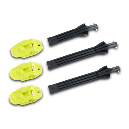 Gespset Kinderen O'Neal Rider Pro Neongeel/Zwart