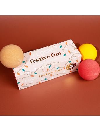 I Love Special Moments - Festive Fun Bath Fizzer Pack Beauty Women Skin Care Bath Products Nude I LOVE