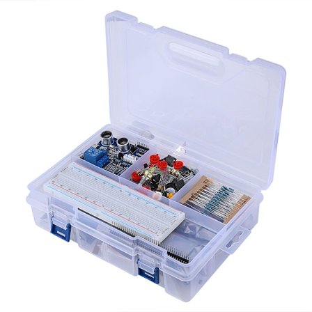 Starter Kit til 1602LCD tastatur servomotor LED relæ RTC DIY