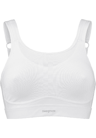 Swegmark Victorius Strength Sport-bh Träningskläder Dam Vit 80b