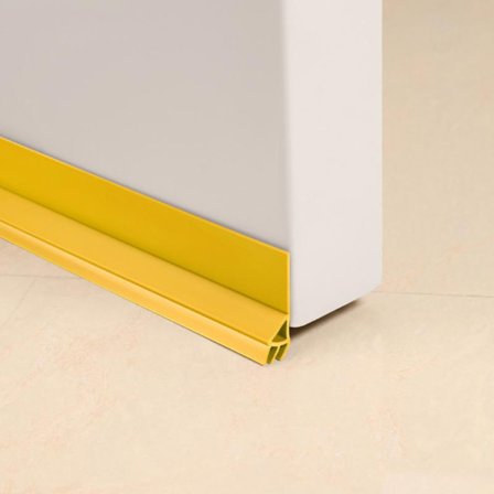 93cm Dörr Botten Tätningslist Draft Excluder GUL