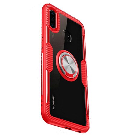 Huawei P30 Lite - Skal med Ringhållare