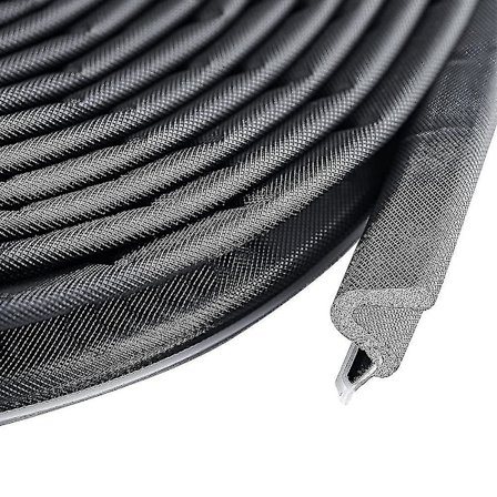 8 meter dørvejrstrimmel lydisoleret strimmel V-formet dørkarm vejrstrimmel