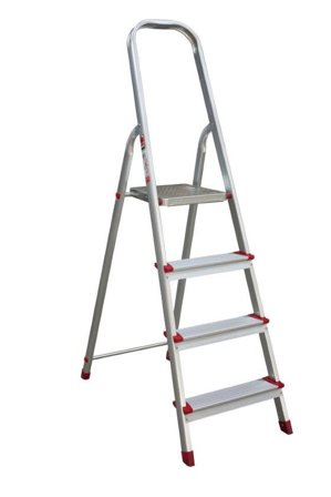 Laggo 224 Trappstige 4 trinn, Stiger & stillaser