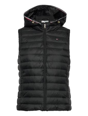 Heritage Lw Down Vest Vests Padded Vests Svart Tommy Hilfiger