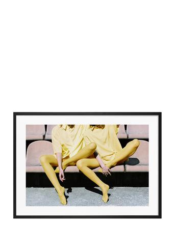 Poster Sunshine Fashion No. 2 Yellow Democratic Gallery