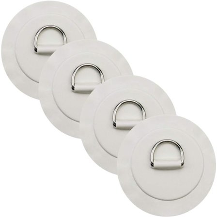 Uppblåsbar båt kajak D-ring liten rund dyna/lapp flotte