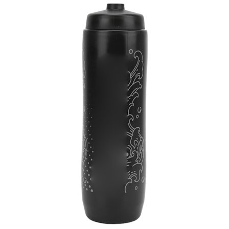 Cykel Vandflaske Udendørs Klemme Type Høj Kapacitet Cykling Sports Kedel til Camping 1000ml Sort