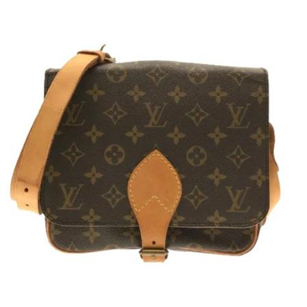 Louis Vuitton Vintage, Pre-owned Polyester louis-vuitton-bags Bruin, Dames, Maat:ONE Size