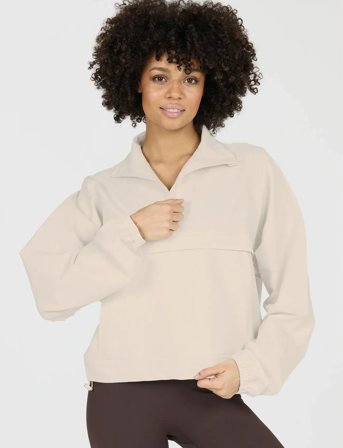 Athlecia Carley W Half Zip - Cream - 46
