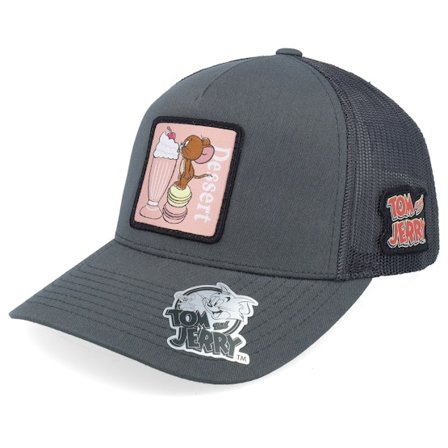 Tom & Jerry - Grey trucker Czapka Z Daszkiem - Jerry Dessert Grey Trucker @ Hatstore