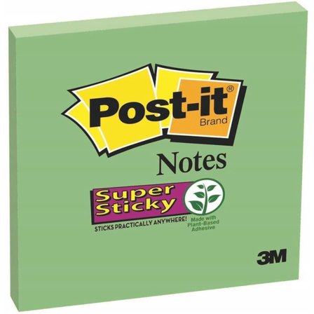 3M Post-it Super Sticky 76x76 Sparrisgrön