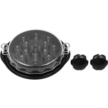 Kycklingfördelare med transparent lock, köttfördelare för pulled pork, nötkött och kyckling