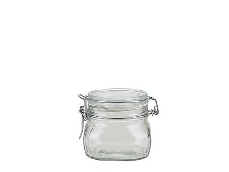 BORMIOLI ROCCO Sylteglass med Patentlokk Fido 50cl Klar