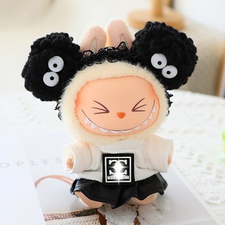 [Kun klær] 17cm klær Klærne til første generasjon og andre generasjon Labois som sitter på en fest