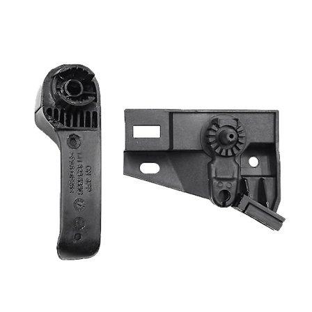 Håndtak for åpning av panser og brakett, kompatibel med Polo Golf 5 6 Passat B6 B7